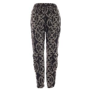 JOHNNY WAS Pete And Greta All Over Embroidered Peaches Jogger Pants XS